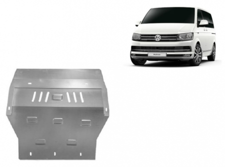 Scut motor aluminiu Volkswagen Caravelle T6 2015 - 2022 grosime 4 mm [1]