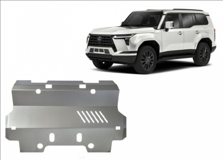 Scut Aluminiu 4mm Radiator Lexus GX (2024+) [1]