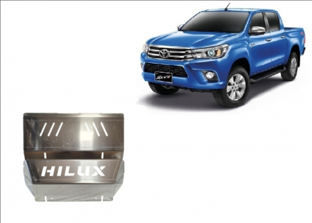 Scut Aluminiu Protecție Radiator Toyota Hilux Revo 2016-2026 - Grosime 4 milimetri Karmaster [1]