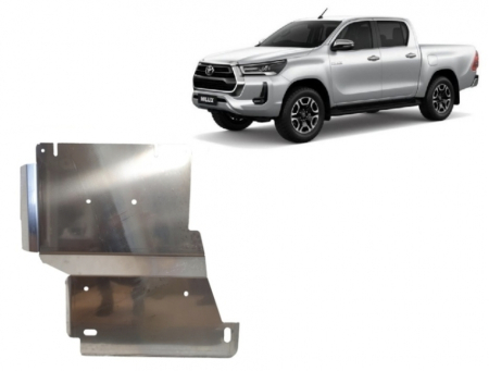 Scut Aluminiu Reductor Toyota Hilux Invincible (2021 - Prezent) - 4mm [1]