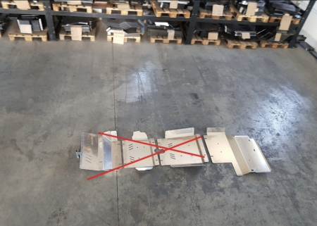 Scut Aluminiu 5mm Reductor Toyota Hilux Revo 2016-2026 - Protecție 5mm [4]