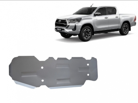 Scut Aluminiu Rezervor Toyota Hilux Invincible (2021 - Prezent) - 3mm [1]