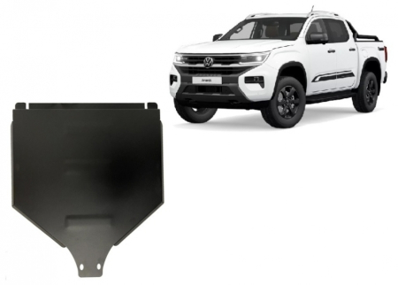 Scut metalic cutie de viteze manuală VW Amarok (2022 - 2026) - Oțel 3mm - Karmaster [1]