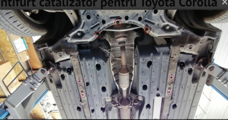 Scut Antifurt Catalizator Toyota Corolla (2002-2007) - Karmaster.ro [2]