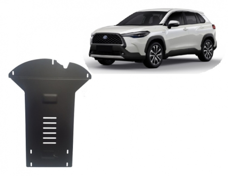 Scut Metalic Antifurt Catalizator Toyota Corolla Cross (2022 - prezent) - Protecție Oțel 2mm, Cod 00.186 [1]