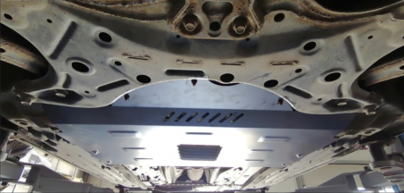 Scut Metalic Antifurt Catalizator Toyota Prius 2003 - 2009, Oțel 2mm - Protecție Completă și Montaj OEM [6]