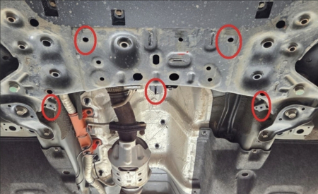 Scut metalic catalizator oțel 2mm Hyundai Tucson 2021+ [3]