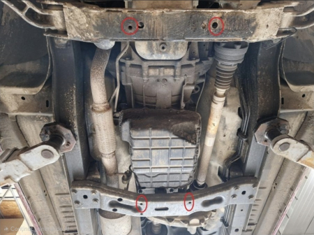 Scut metalic cutie de viteze Jeep Cherokee KJ fabricat intre 2001 - 2008 [5]