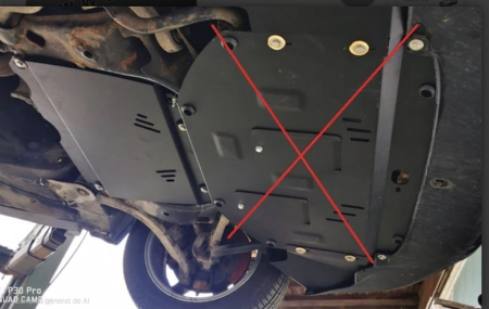 Scut metalic cutie de viteze automata Audi A6 1997-2004 [5]