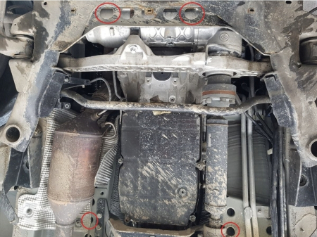 Scut Metalic Cutie Automata Reductor Mercedes Vito W639 4x4 (2003-2014) [3]