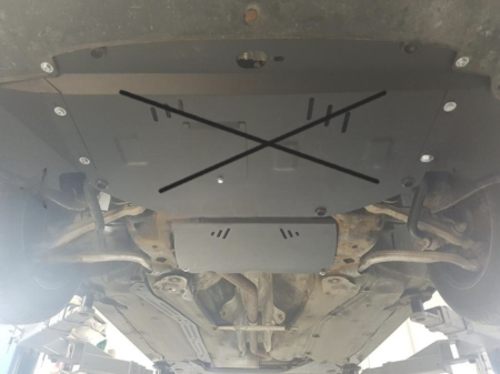 Scut Metalic Oțel Protecție Cutie de Viteze Automată Skoda Superb (2001-2008) [2]