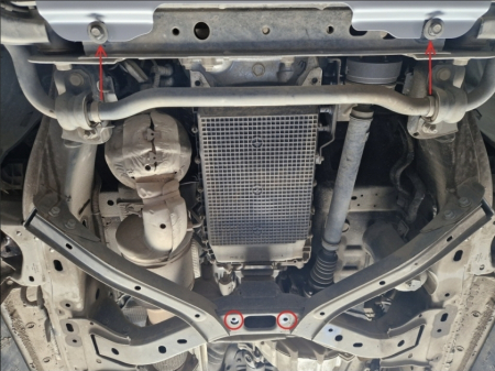 Scut metalic cutie de viteze automată VW Amarok (2022 - 2026) - Oțel 3mm - Karmaster [3]