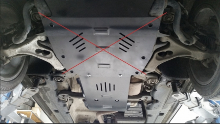 Scut Metalic Cutie de Viteze Automată VW Touareg (2006 - 2010) – Protecție Profesională 3mm [4]