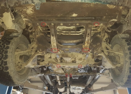 Scut Metalic Cutie Viteze și Filtru Particule Toyota Hilux dupa 2004 [3]