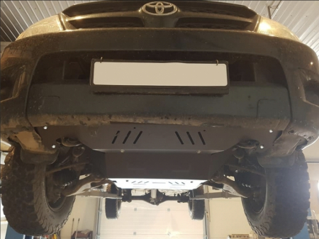 Scut Metalic Protecție Cutie Viteze și Filtru Particule Toyota Hilux Revo 2016-2026 - Oțel 2.5mm Karmaster [7]