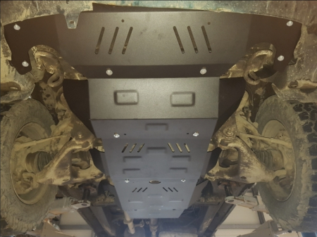 Scut Metalic Protecție Cutie Viteze și Filtru Particule Toyota Hilux Revo 2016-2026 - Oțel 2.5mm Karmaster [5]