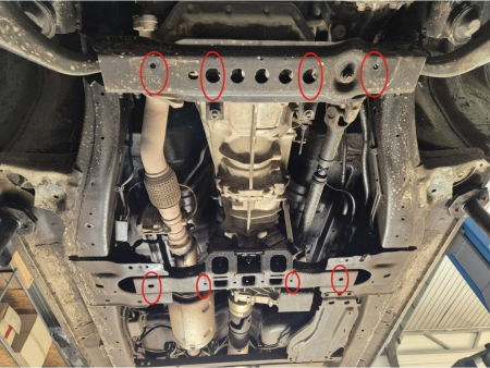 Scut metalic cutie de viteze Isuzu D-Max 2019 - prezent [3]