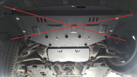 Scut Metalic Cutie de Viteze Manuală VW Passat 1997-2005 Protecție Profesională Transmisie Oțel 2mm Karmaster [4]