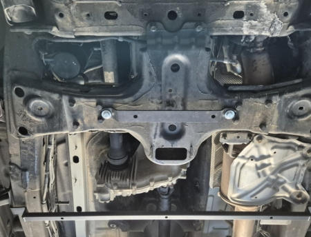 Scut metalic cutie de viteze și diferențial VW Amarok V6 Automat (2016 - 2022) - Oțel 2.5mm - Karmaster [4]