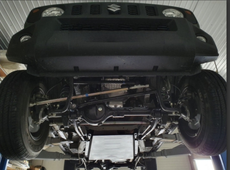 Scut Metalic Cutie de Viteze și Reductor Suzuki Jimny 3 Uși (2018-2026) – Oțel 3mm, 21kg – Karmaster.ro [7]