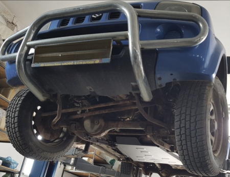 Scut Metalic Cutie de Viteze Suzuki Jimny (1998-2018) – Oțel 3mm, Protecție Off-Road – Karmaster.ro [5]