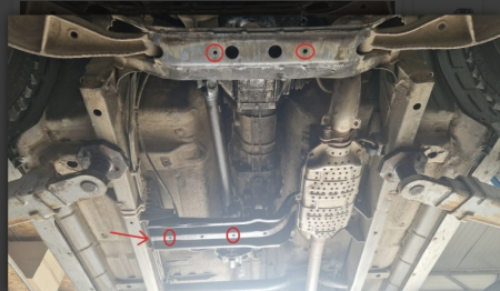 Scut Metalic Protecție Cutie Viteze și Reductor Suzuki Vitara (1988 - 1999) - Oțel 2.5mm, Cod 00.221 [2]