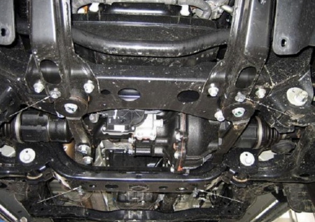 Scut Metalic Diferențial și Cutie Viteze Toyota Hilux 2004-2015 Oțel 3mm Karmaster [3]