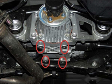 Scut metalic protecție diferențial spate Toyota RAV 4 (2018 - 2026) – Oțel 3mm [4]