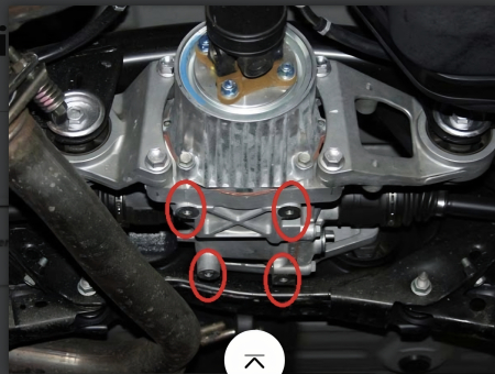 Scut metalic protecție diferențial spate Toyota RAV 4 (2006 - 2013) – Oțel 3mm [4]