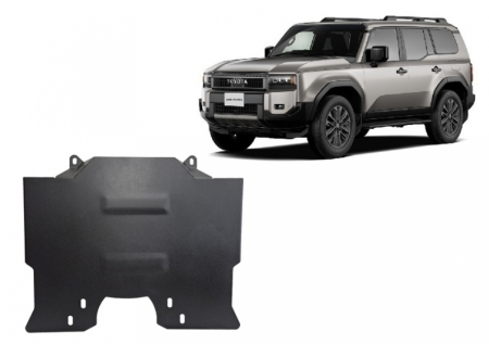 Scut Metalic Motor și Grup Față Oțel 3mm Toyota Land Cruiser J250 2024-2026 - Protecție Off-Road [1]
