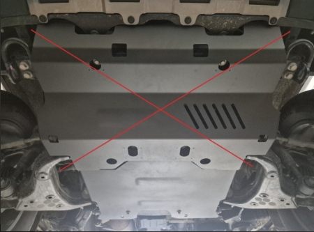 Scut Metalic Motor și Grup Față Oțel 3mm Toyota Land Cruiser J250 2024-2026 - Protecție Off-Road [5]