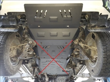 Scut Metalic Radiator Toyota Hilux Invincible (2021 - Prezent) - Oțel 3mm [4]