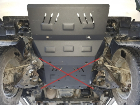 Scut Metalic Radiator Toyota Hilux Invincible (2021 - Prezent) - Oțel 3mm [3]