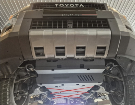 Scut Metalic Radiator Oțel 3mm Toyota Land Cruiser J250 2024-2026 - Protecție Frontală Premium [10]