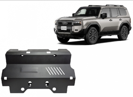 Scut Metalic Radiator Oțel 3mm Toyota Land Cruiser J250 2024-2026 - Protecție Frontală Premium [1]