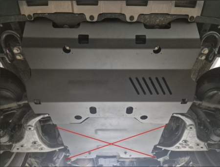 Scut Metalic Radiator Oțel 3mm Toyota Land Cruiser J250 2024-2026 - Protecție Frontală Premium [5]