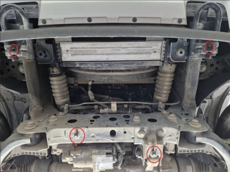 Scut metalic radiator VW Amarok (2022 - 2026) - Oțel 3mm - Karmaster [3]