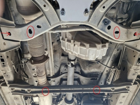 Scut metalic reducator Ford Ranger 2023 - prezent [3]