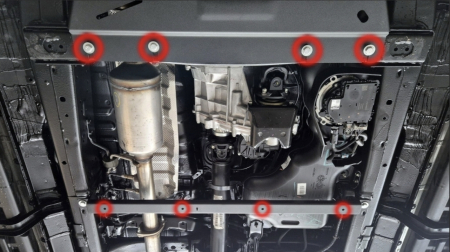 Scut Metalic Reductor și Catalizator Toyota Hilux 2026+ [8]