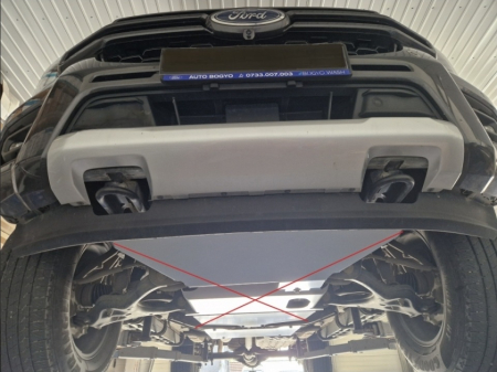Scut metalic reductor VW Amarok (2022 - 2026) - Oțel 3mm - Karmaster [7]