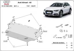 Scut motor Audi Allroad - Scut motor metalic Audi Allroad 2011-2019
