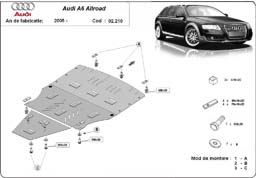 Scut motor Audi Allroad - Scut motor metalic Audi Allroad dupa 2005
