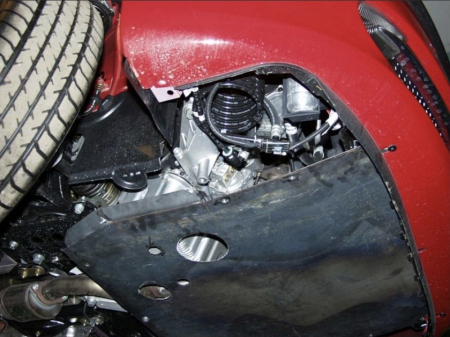 Scut motor metalic Alfa Romeo 147 [5]