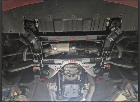 Scut motor metalic Alfa Romeo Giulia 2015 - prezent [2]