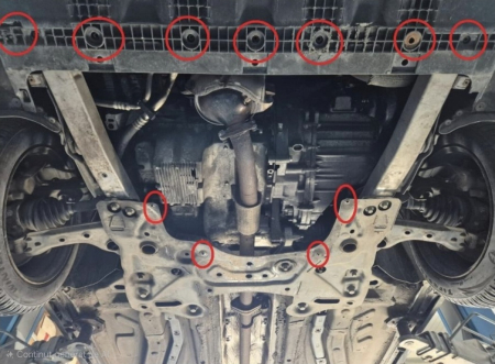 Scut motor metalic Alfa Romeo Giulietta 2010 - 2020 [2]