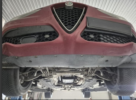 Scut motor metalic Alfa Romeo Stelvio 2016 - prezent model 2 [4]