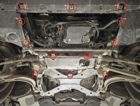 Scut motor metalic Audi Q5 suv 2017 - 2025 [1]