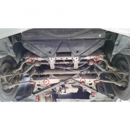 Scut motor metalic Bmw Seria 3 E90, E91 fabr. 2004 - 2011 [4]