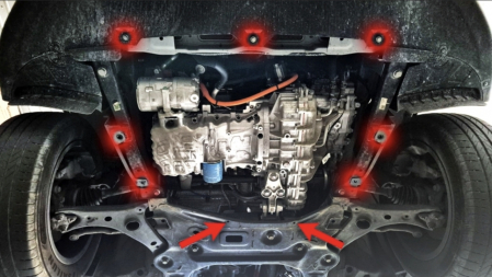 Scut Motor Metalic Chery Tiggo 7 (2023 - Prezent) | Oțel 2mm [3]