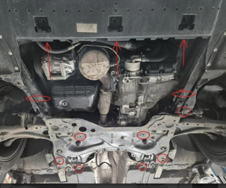 Scut motor metalic Citroen DS4 2018 - 2025 [1]